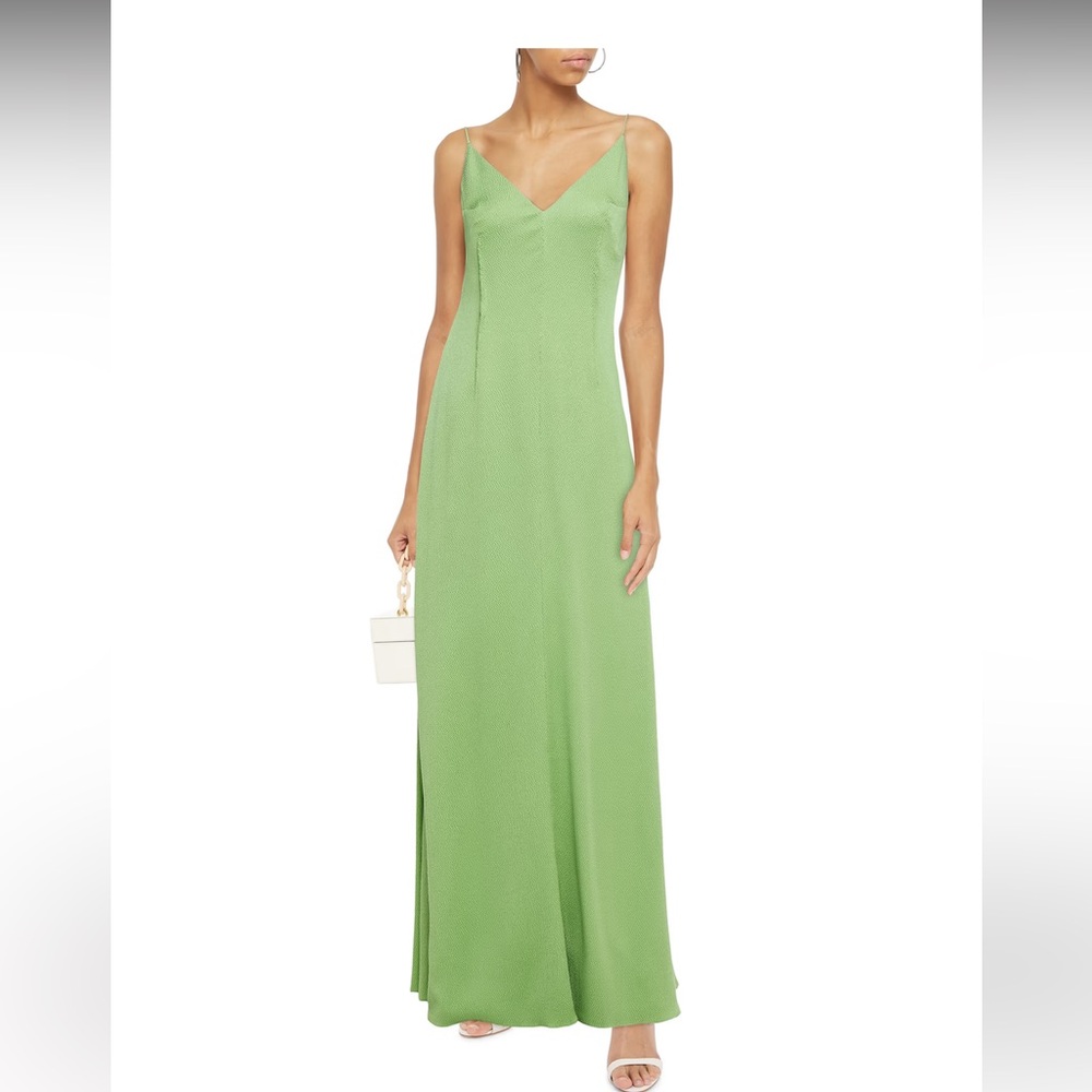 Emilia Wickstead Heberley Hammered Silk Dress